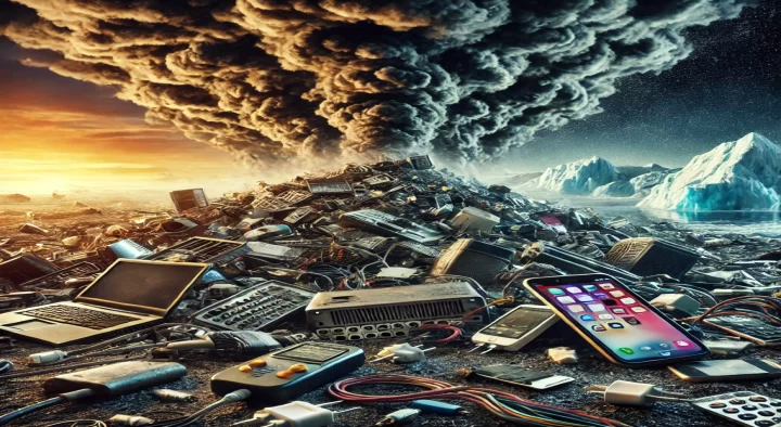 E-waste is one of the fastest growing solid waste streams in the world 