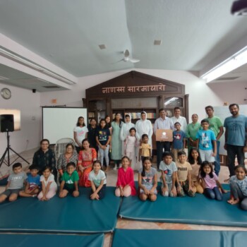 At JVB ( Jain Vishwa Bharti) Florida